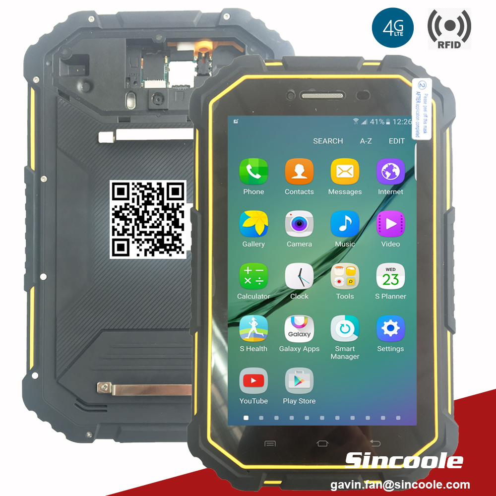7 inch Android 6.0 and windows rugged tablet