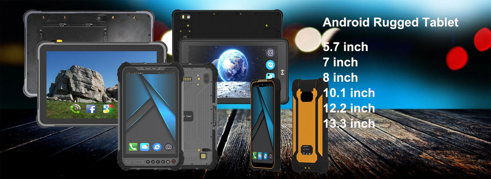 sunshine readable 10.1 inch hot swap android 11.0  rugged tablet 