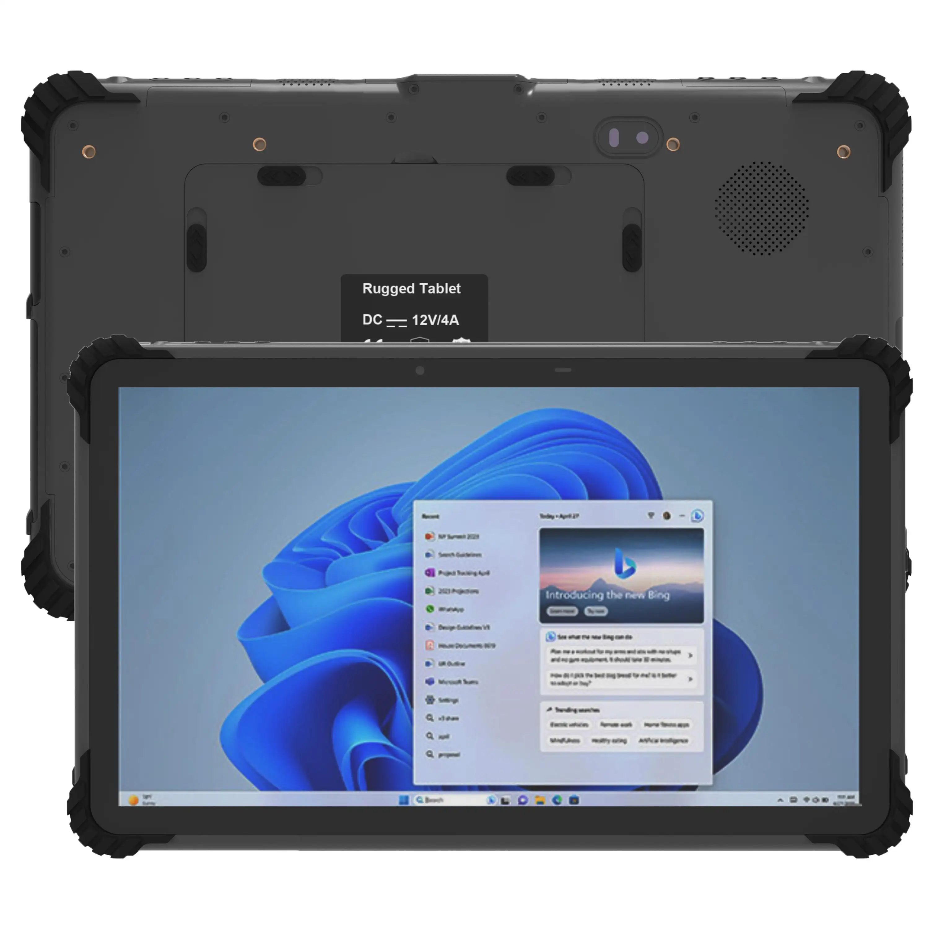 13.3 inch biggest windows 11 rugged tablet