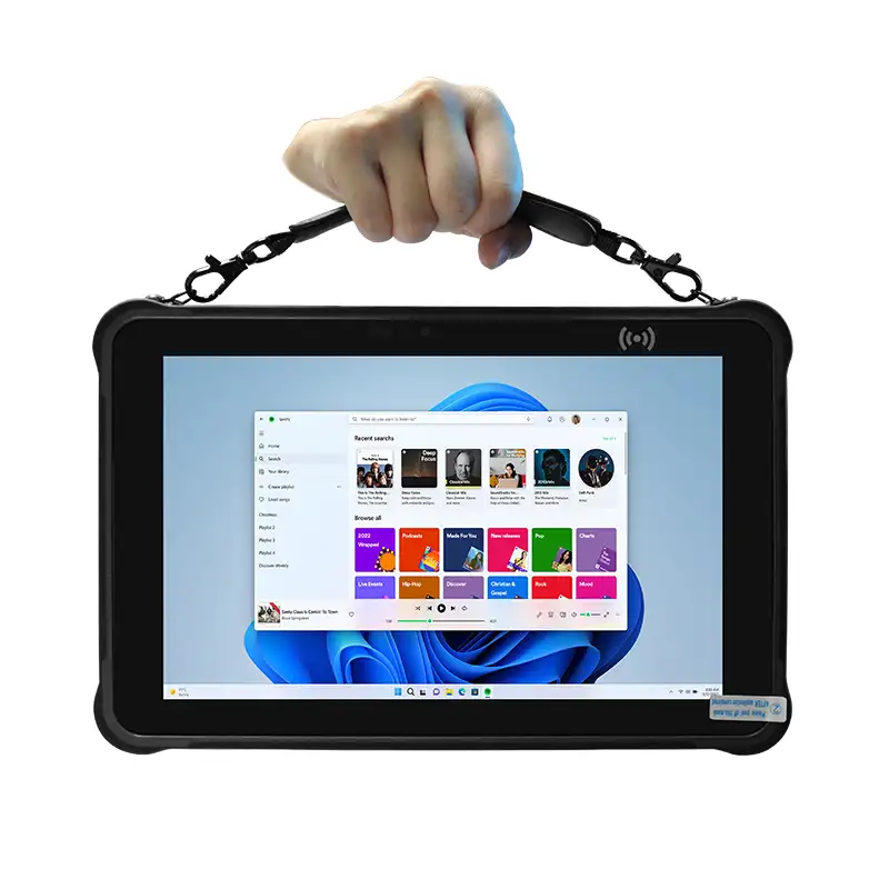 10.1 inch I7-1255U windows 11 Rugged Tablet 32GB 1TB