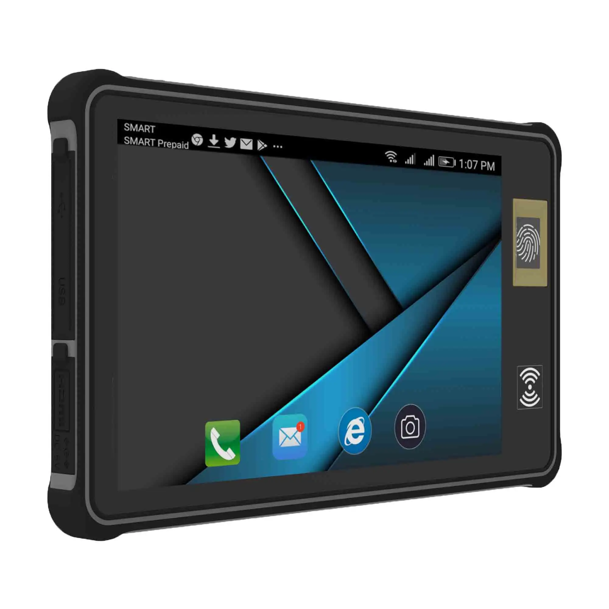8 inch front fingerprint Android 13 Rugged Tablets