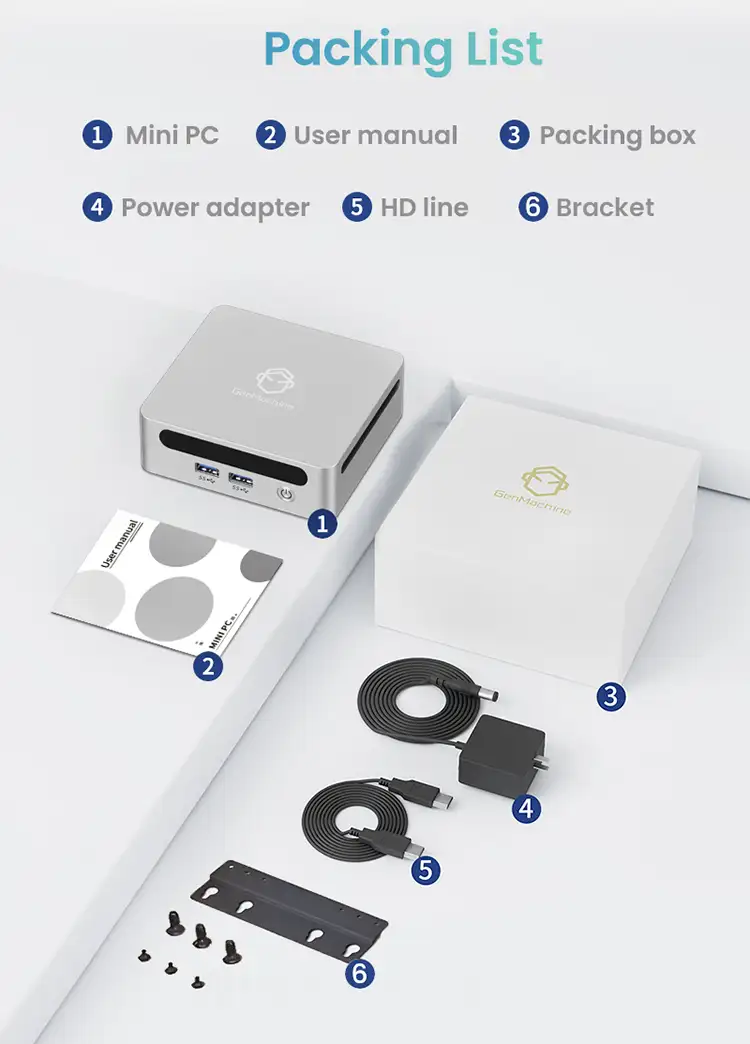 Great performance game Mini PC AMD 5800U