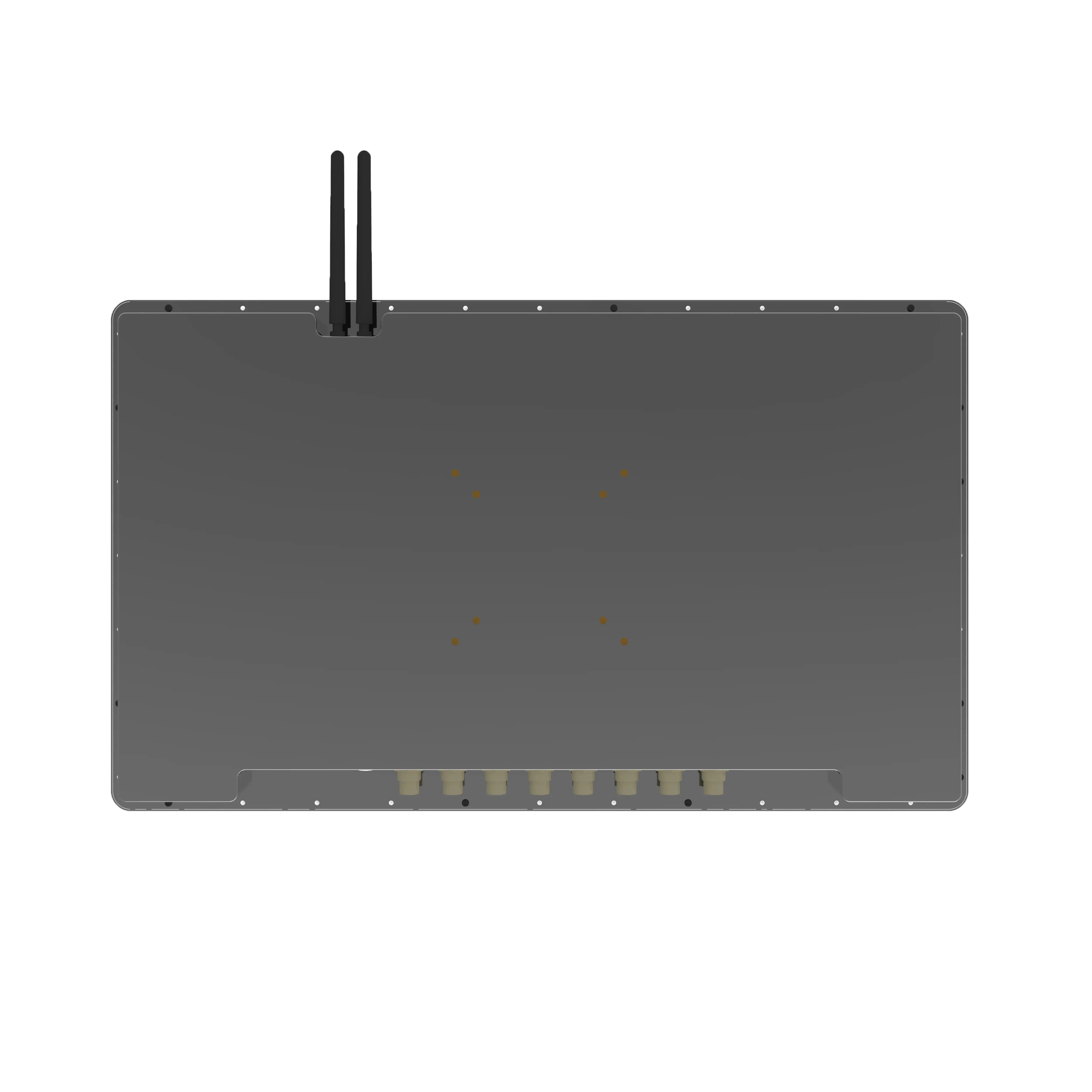 21.5 inch stainless touch Panel PCs Computer with Aviation port.