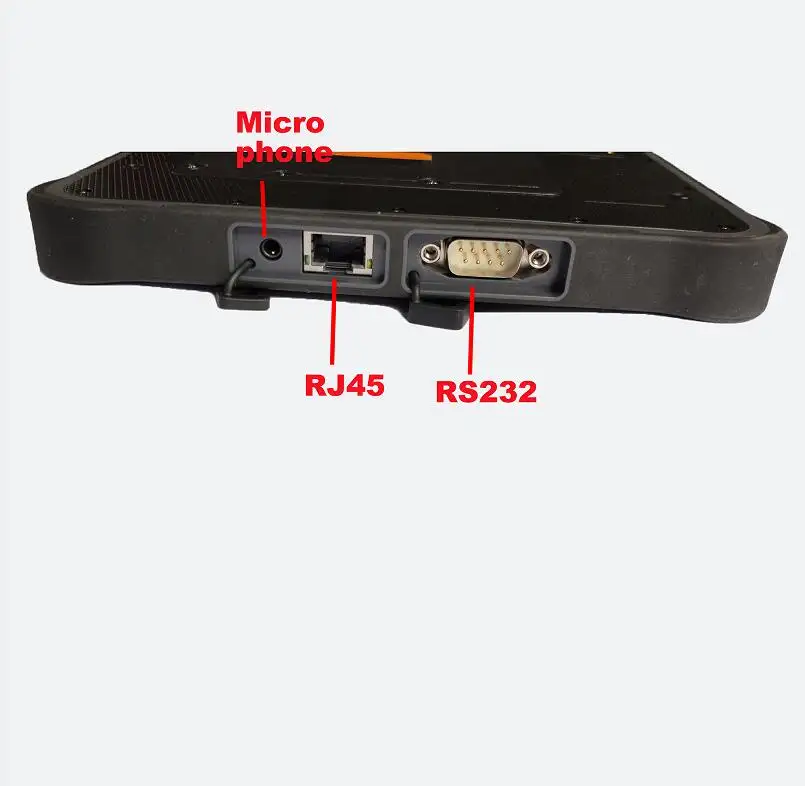10.1 inch windows 10 high resolution hot swap rugged tablets