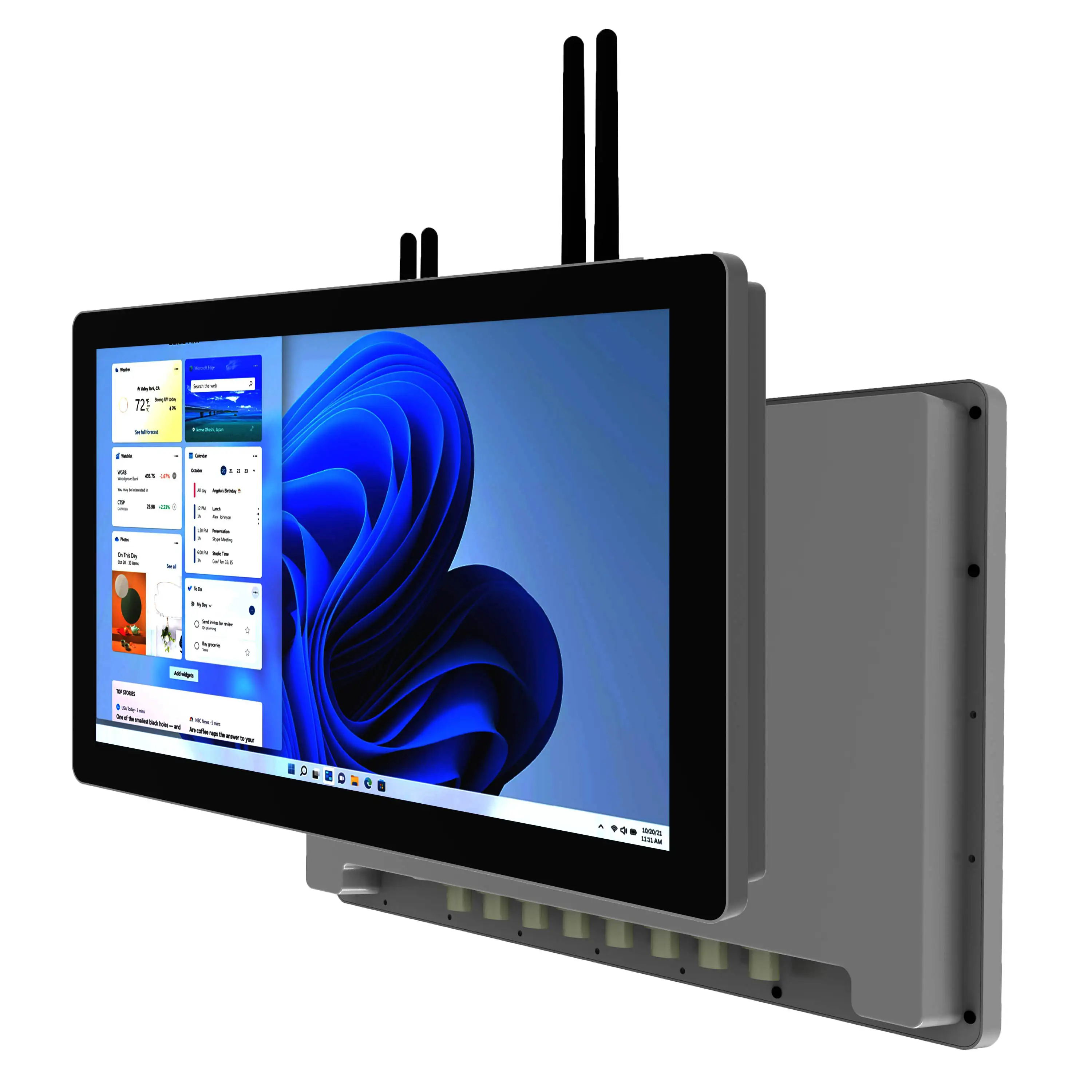 15.6 inch stainless IP65 water proof panel PC