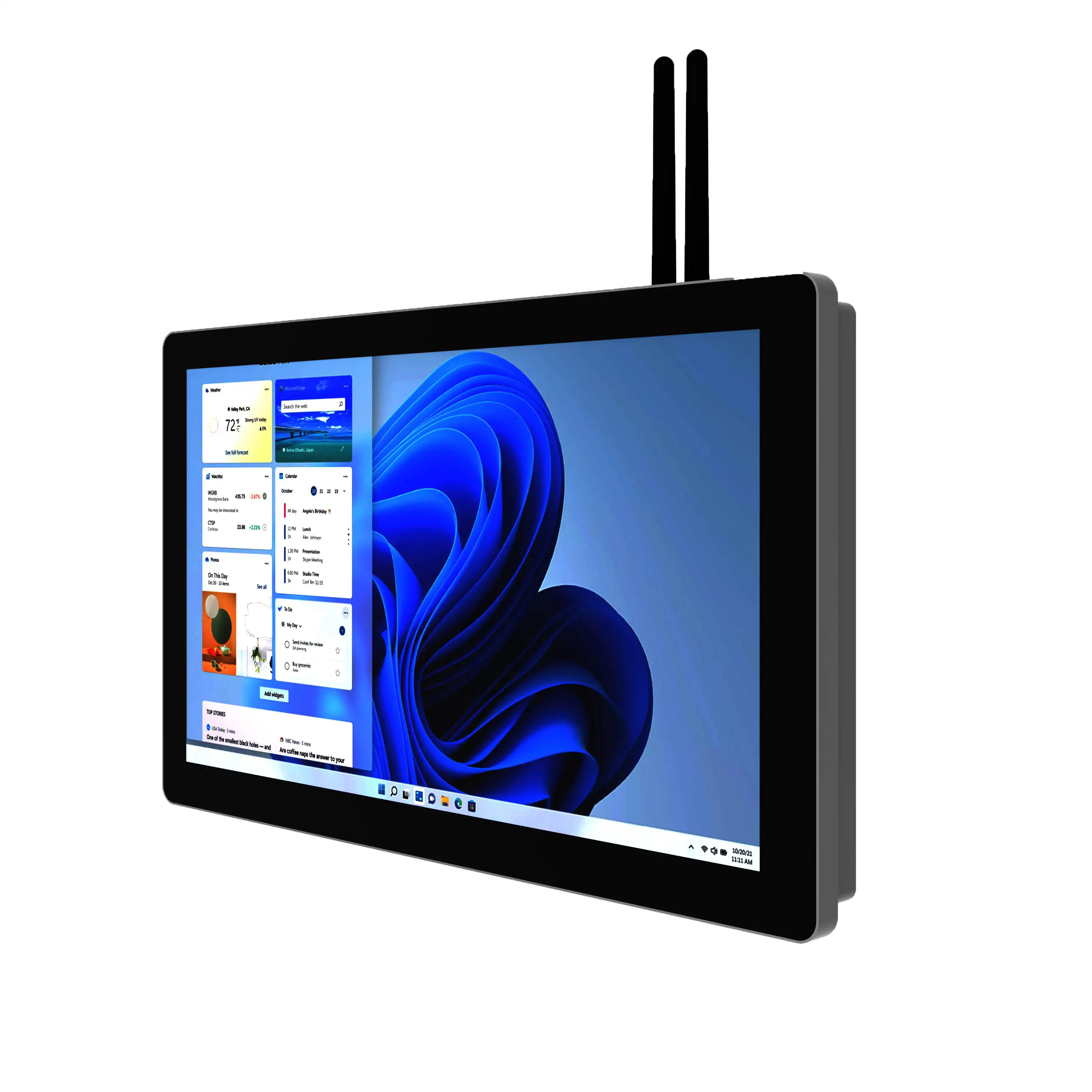 15.6 inch stainless IP65 water proof panel PC