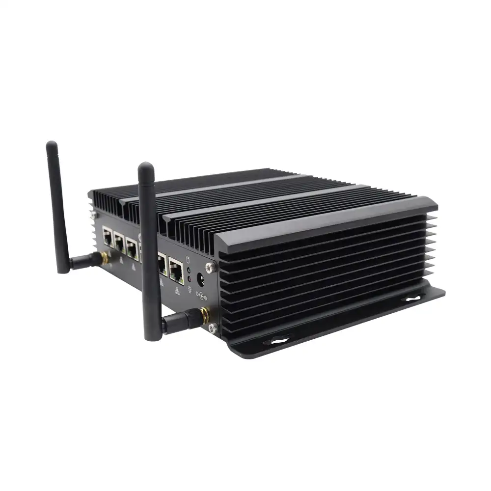 I5-8265U 6*RJ45 industrial Embedded mini Computer