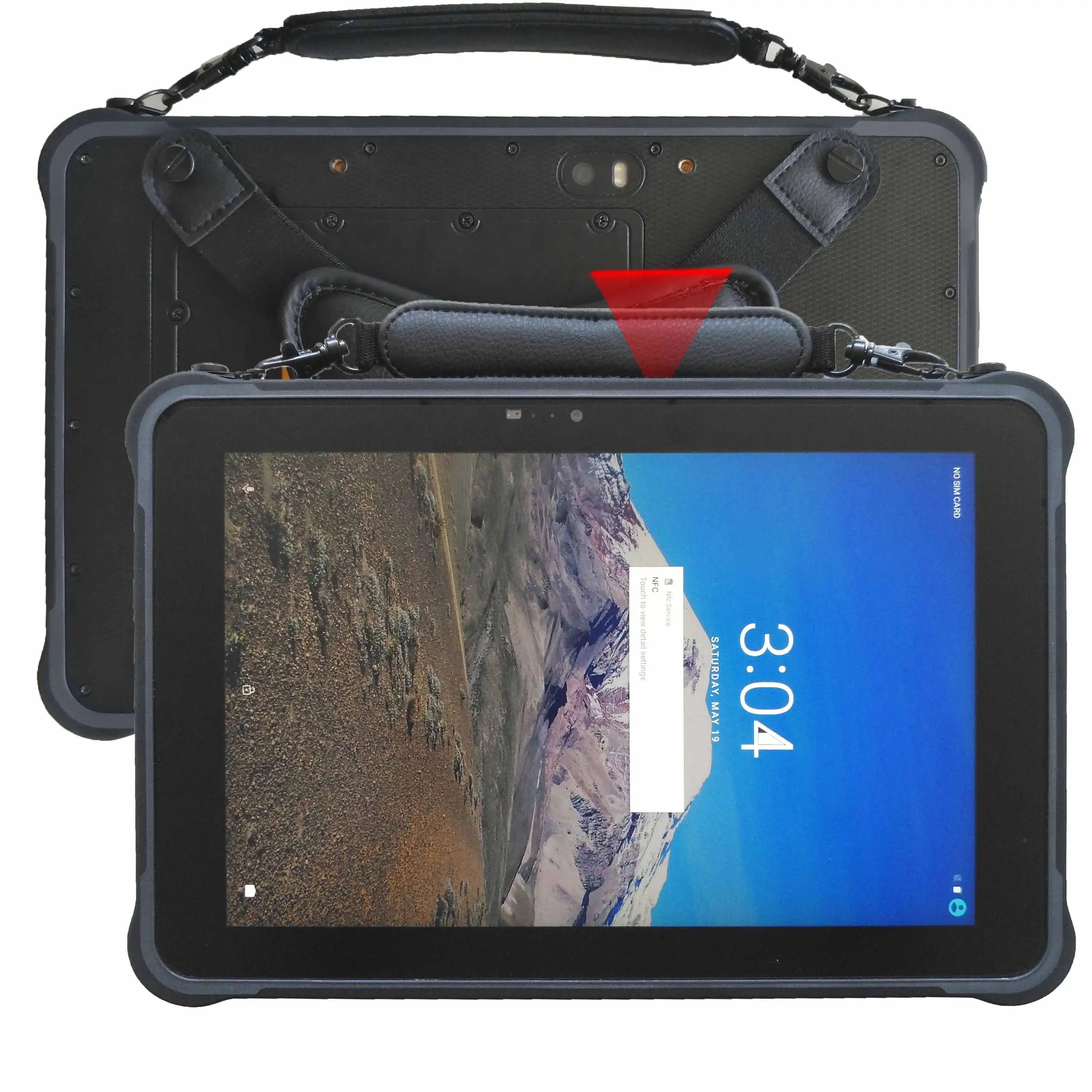 10.1 inch android 7.0 UHF rugged tablet