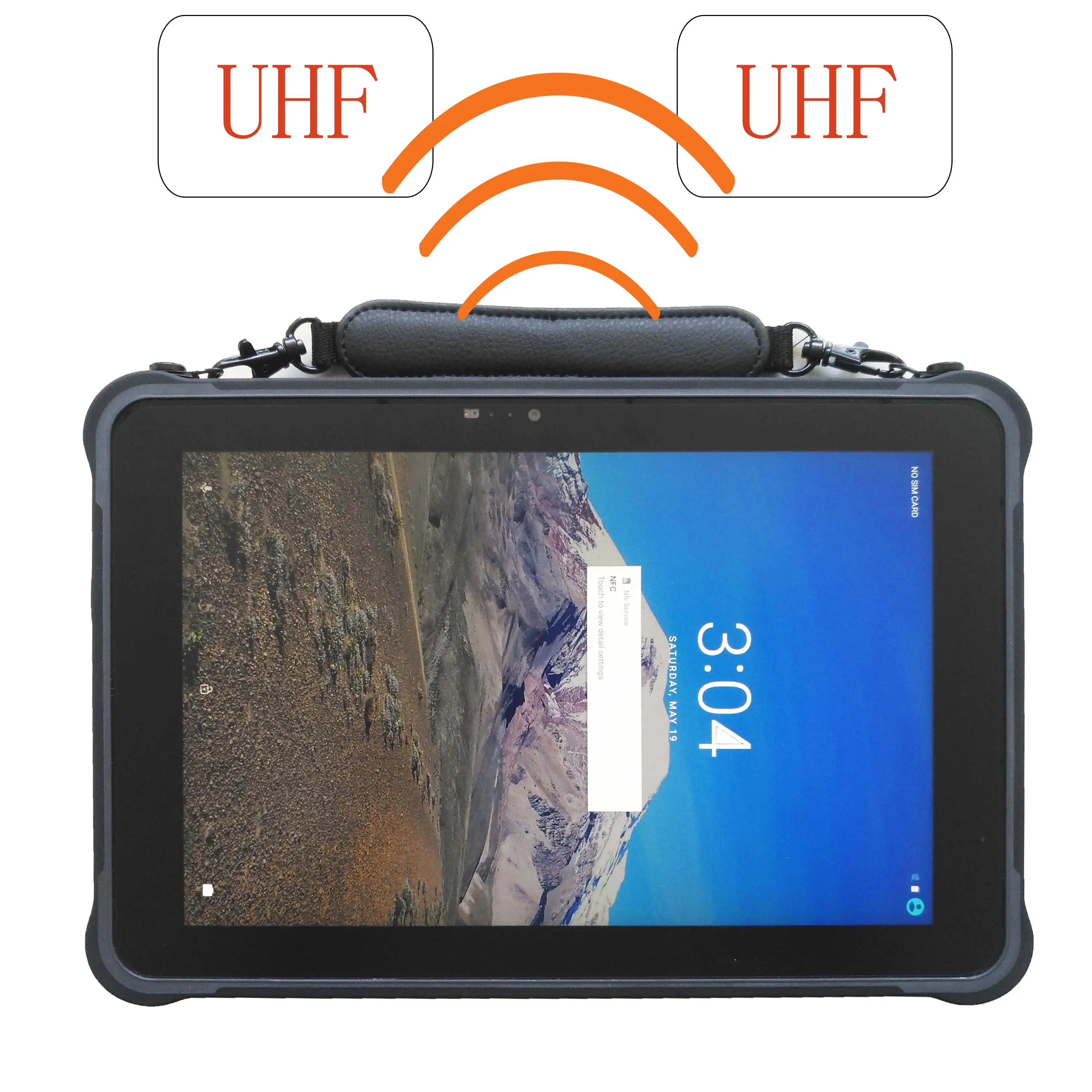 10.1 inch android 7.0 UHF rugged tablet