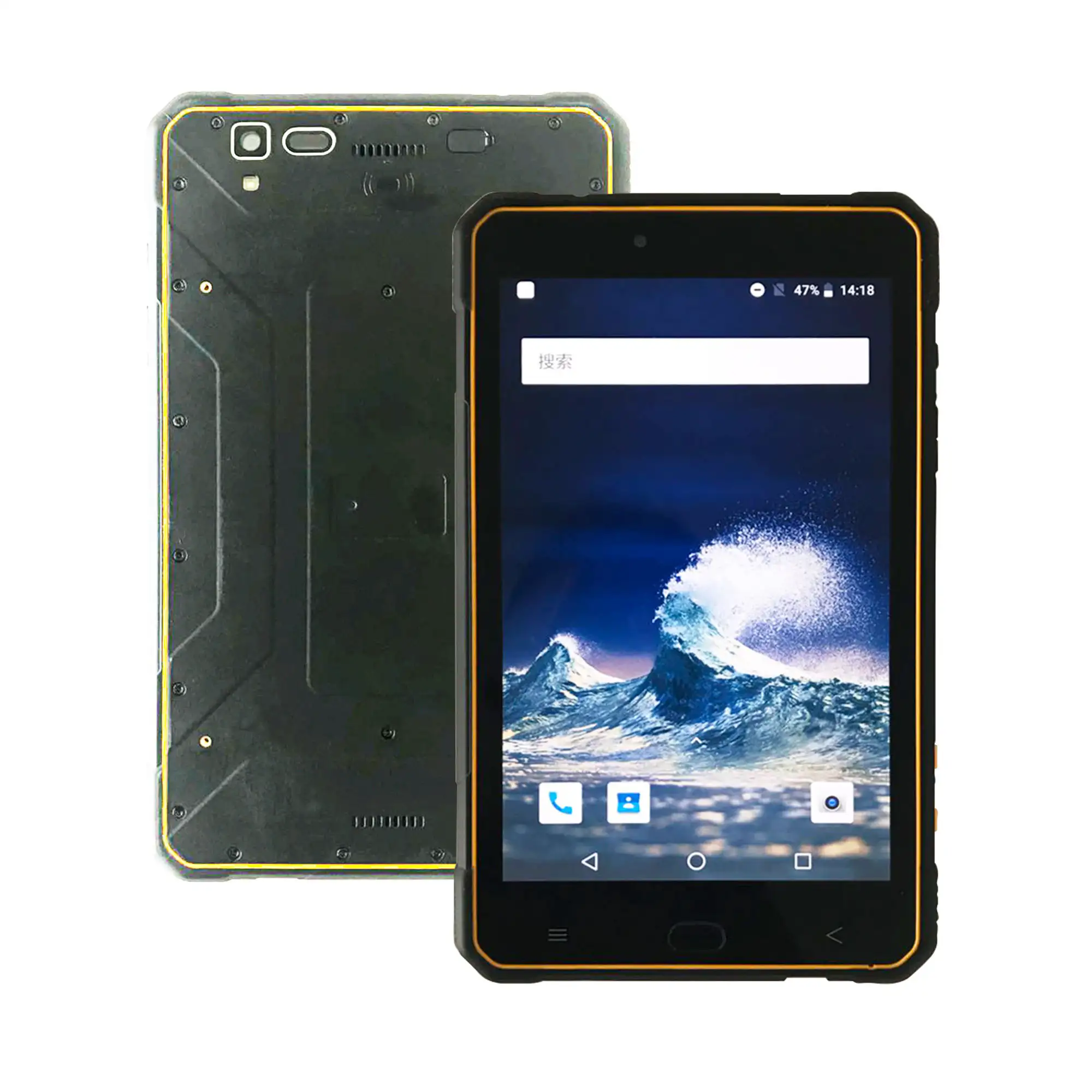 8 inch super thin fingerprint Android 8.1 rugged tablet ST917